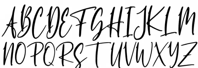 Harstmount Schriftart Groß