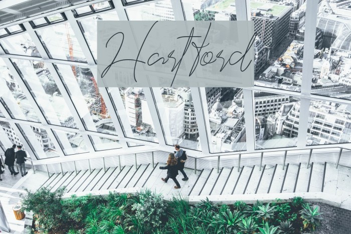Hartford Font examples