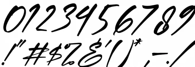 Hartman & Richard Italic Font OTHER CHARS