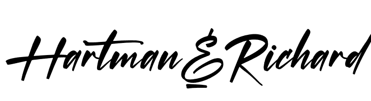 Hartman & Richard  font caratteri gratis