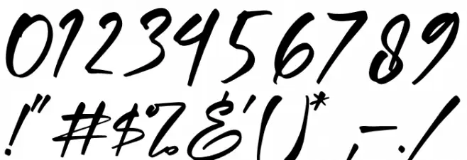 Hartman & Richard Font OTHER CHARS