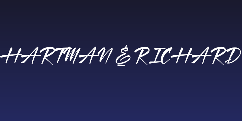 Hartman & Richard Social Header