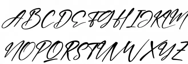 Hartman Smith Italic Polices MAJUSCULES