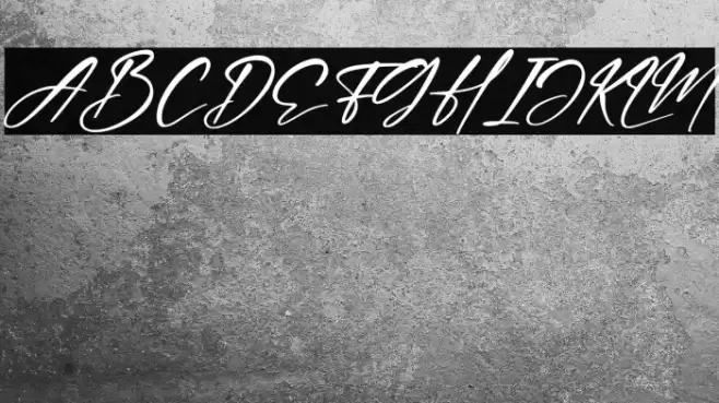 Hartman Smith Italic Font examples