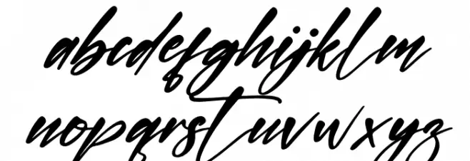 Hartman Smith Italic Caratteri MINUSCOLO