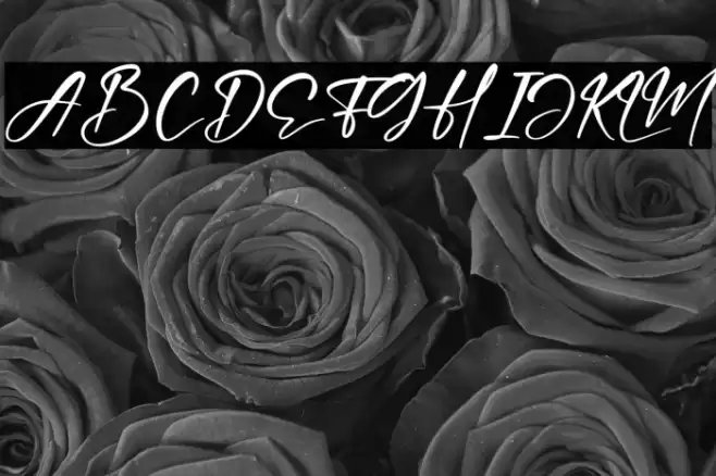 Hartman Smith Font examples