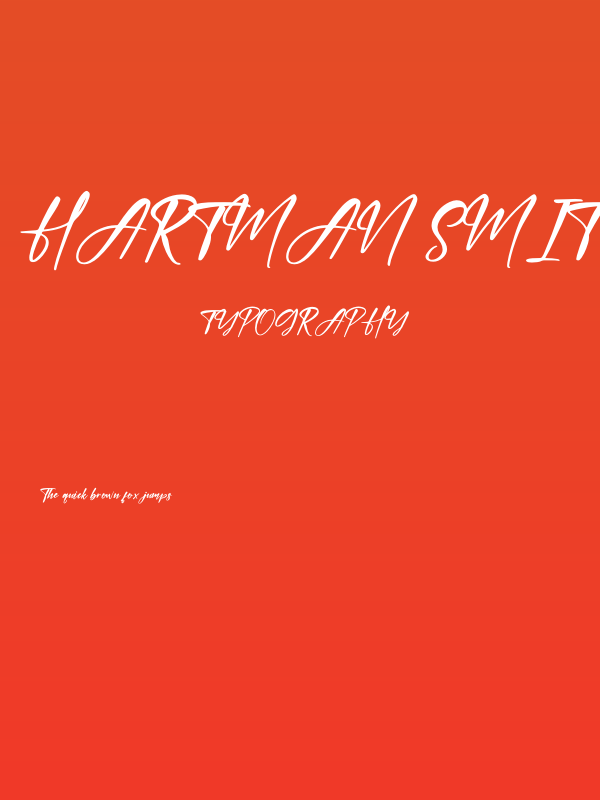 Hartman Smith Poster