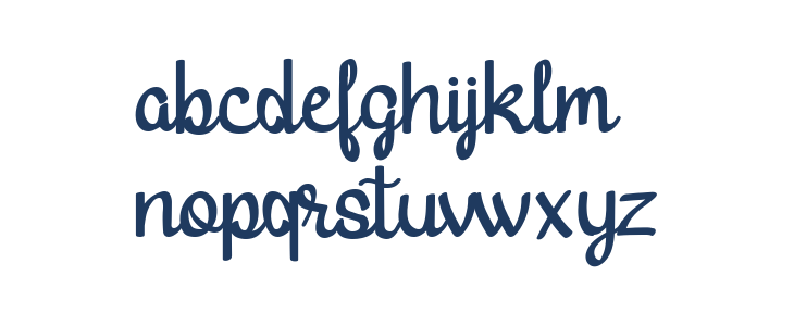 Harton Dafont Regular Lowercase