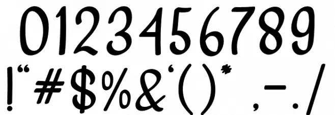 HartonDafont-Regular Font OTHER CHARS