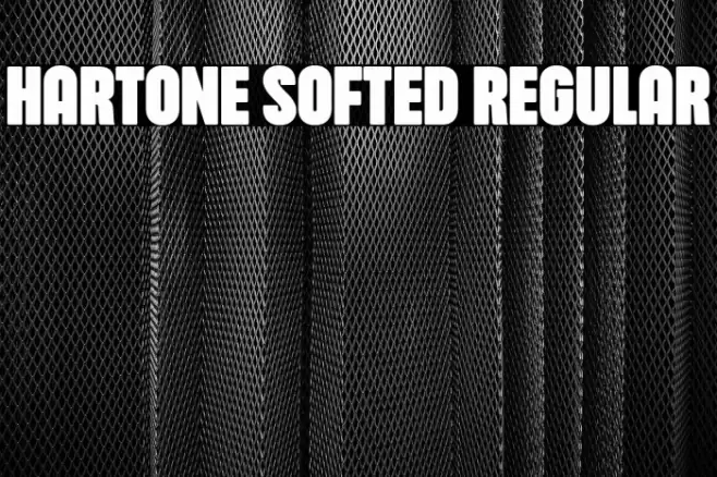 Hartone Softed Regular Font examples