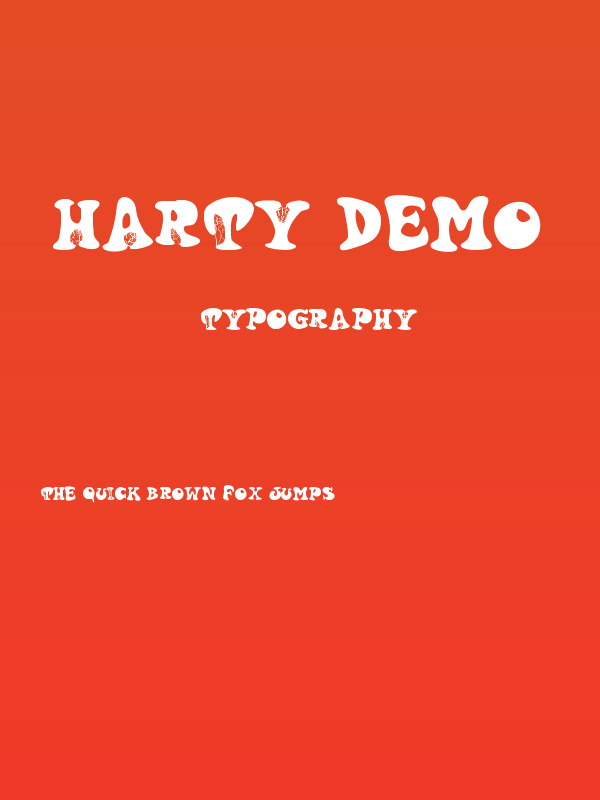 Harty Demo Poster