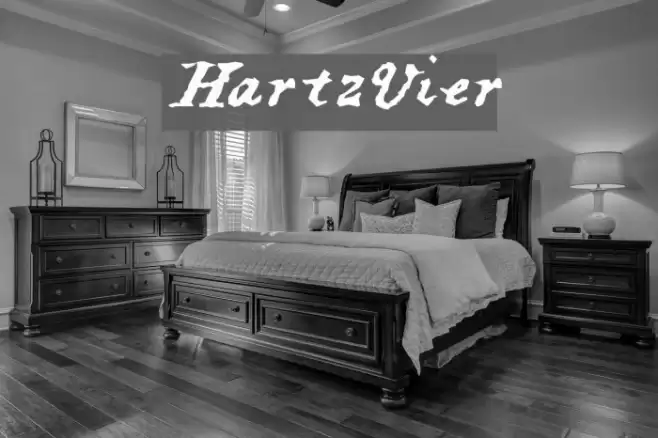 HartzVier Font examples