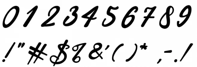 Haruka Font OTHER CHARS