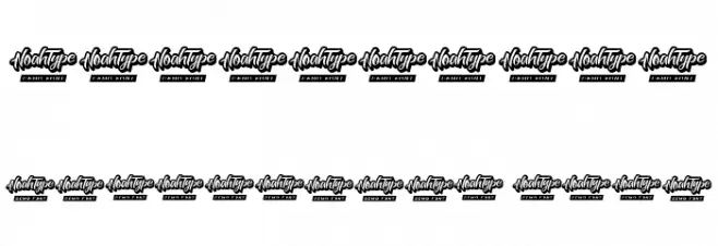 Harumi Demo Bold Font OTHER CHARS