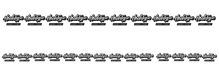 Harumi Demo Italic Font OTHER CHARS