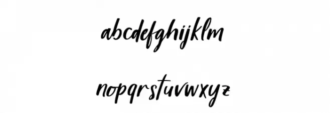 Harvest Barn DEMO Regular フォント 小文字