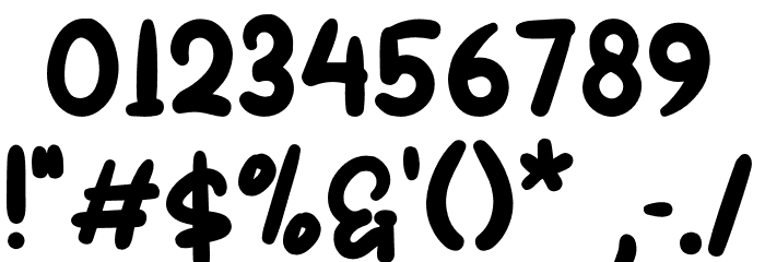 Harvest Bread Font OTHER CHARS