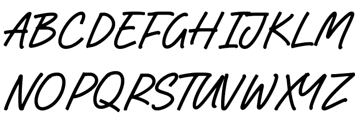 Harvest Cake Font UPPERCASE