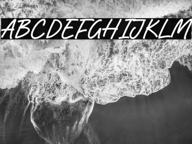 Harvest Cake Font examples