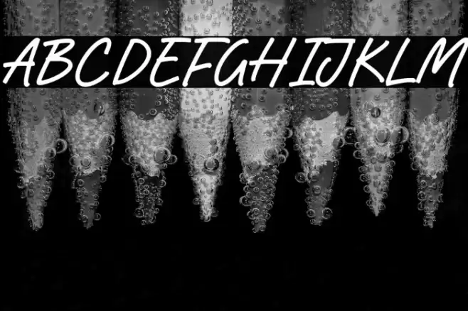 Harvest Cake Font examples