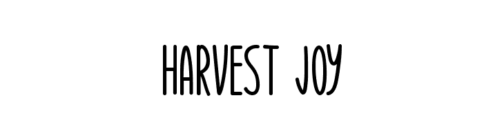 Harvest Joy  Descarca Fonturi Gratis