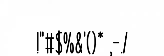 Harvest Joy Font Alte caractere