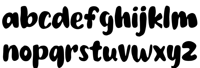 Harvest Season Font LOWERCASE