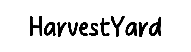 Harvest Yard  Fuentes Gratis Descargar