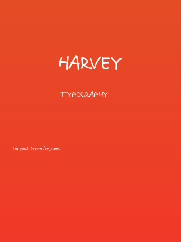 Harvey Poster