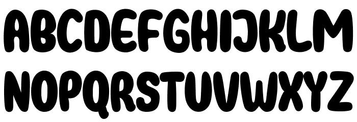 Harys-World Font UPPERCASE