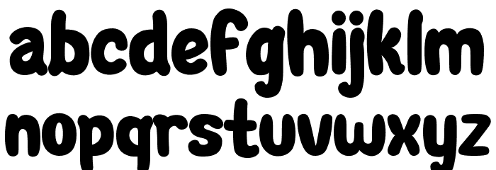 Harys-World Font LOWERCASE