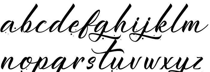 Harytian-PersonalUse Font LOWERCASE