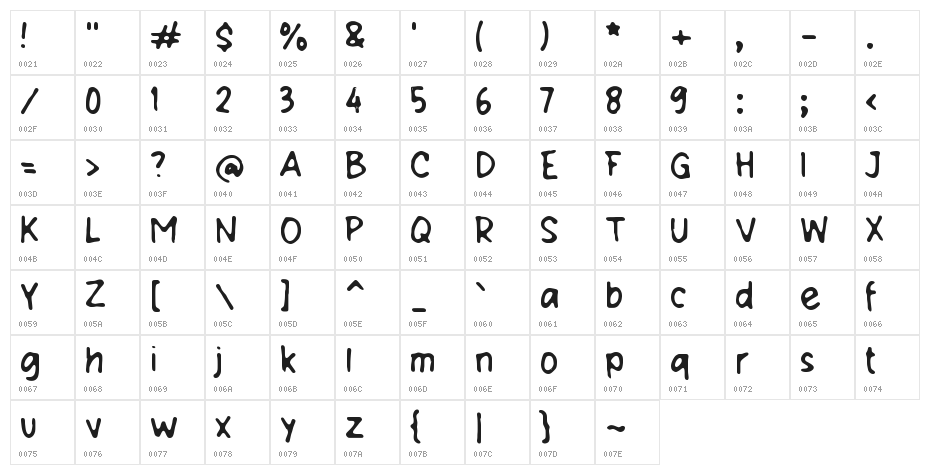 Hasbulla Character Map