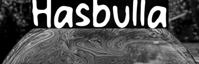 Hasbulla Font examples