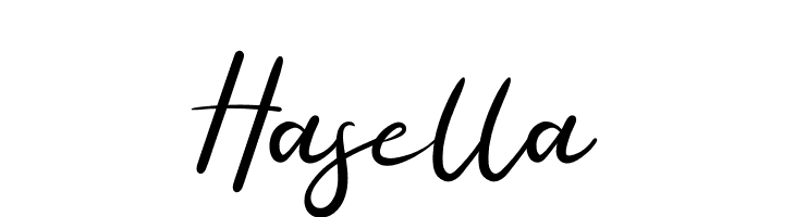 Hasella  नि: शुल्क फ़ॉन्ट्स डाउनलोड