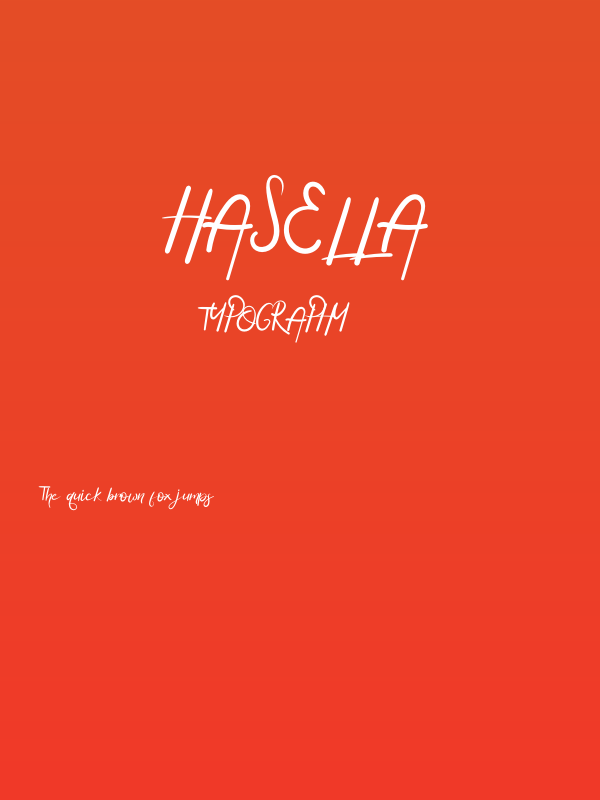 Hasella Poster