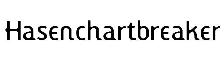 Hasenchartbreaker Font