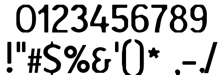 Hasenchartbreaker Font OTHER CHARS
