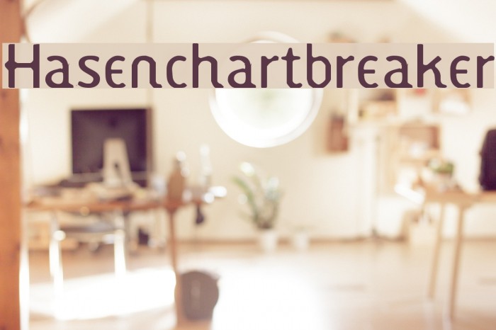 Hasenchartbreaker Font examples