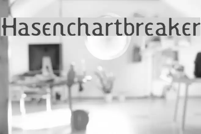 Hasenchartbreaker Шрифта examples