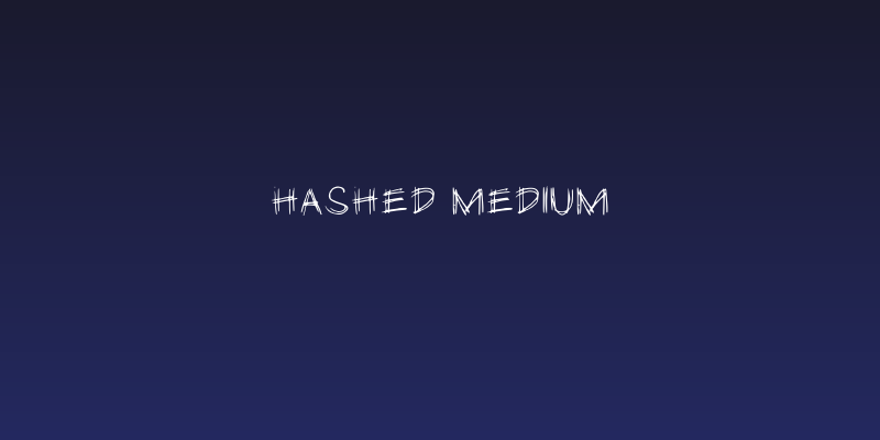 Hashed Medium Social Header