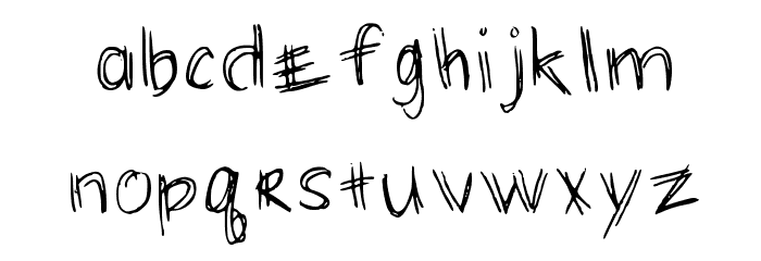 Hashed Medium Polices MINUSCULES
