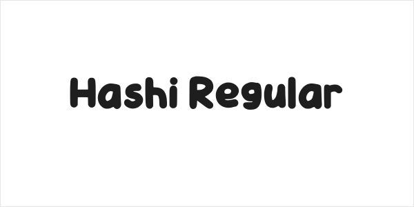 Hashi Regular Logo