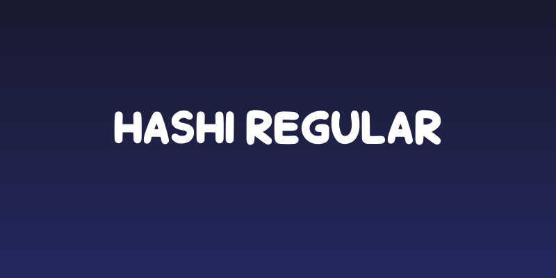 Hashi Regular Social Header