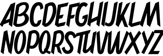 Hashiba Font Litere mari