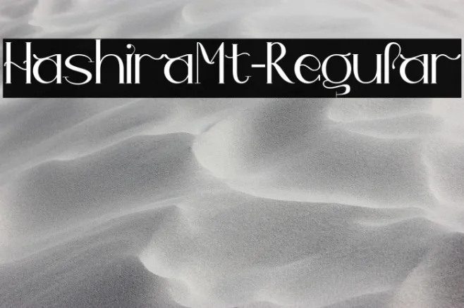 HashiraMt-Regular Example 2
