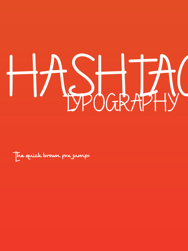 Hashtag Trend Demo Poster