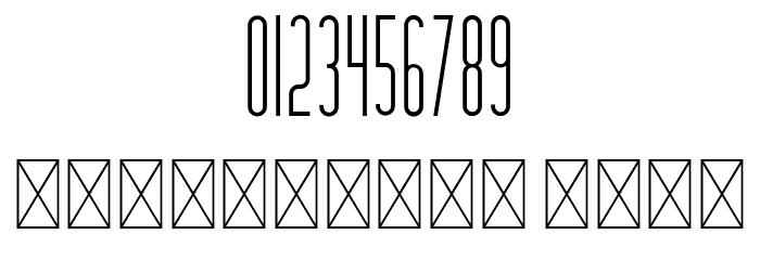 Hashtag Font OTHER CHARS