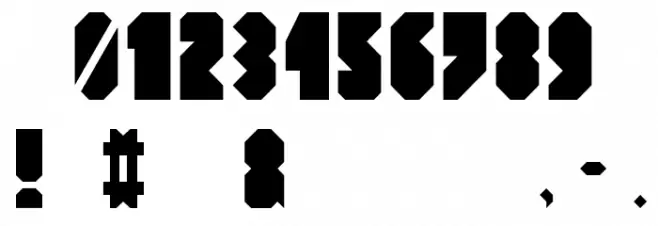 HashtagBasic Font OTHER CHARS