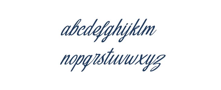 Hasley Italic Lowercase